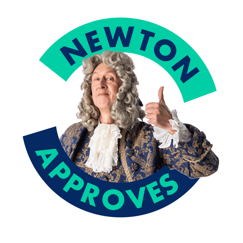 aprobado por Newton aprobado por Newton